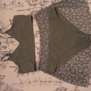 Bathing suit with a skirt